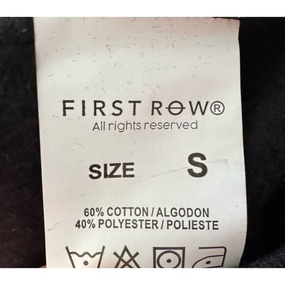 First Row Art Dept graphic fleece Varsity hoodie with patches Small New Nwt - Picture 10 of 12